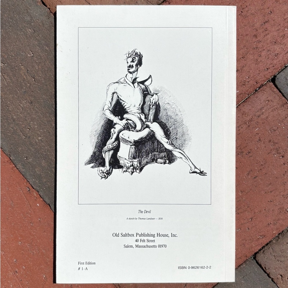 1990 Olde New England's Strange Superstitions Witches Black Magic Salem MA Devil - Picture 10 of 10